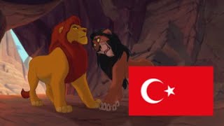 The Lion King (1994) Scar & Mufasa Turkish/Tü