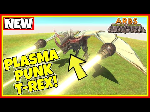 NEW! PLASMA PUNK T-REX! | Animal Revolt Battle Simulator
