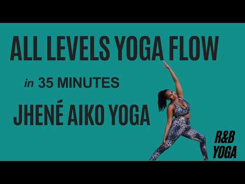  35 Min All Levels Yoga Flow | Jhené Aiko R&B Yoga