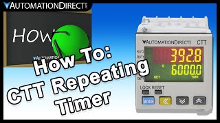 AutomationDirect Multi-function Digital Counter/timer/tachometer: 100-240  VAC operating voltage (PN# CTT-1C-A120)