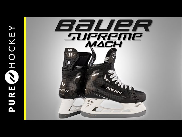 Bauer Supreme Mach Ice Hockey Skates - Intermediate | Pure Bauer Supreme Mach Ice Hockey Skates - Intermediate | Pure