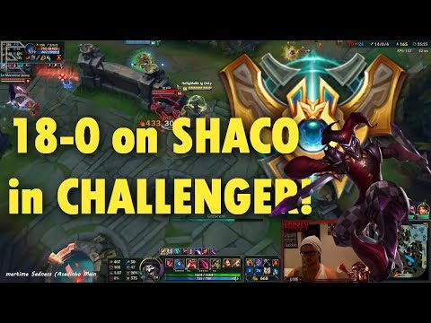 How to 18-0 in Challenger on Shaco ft. Chief Swip3rR, Abyss Looch - Post-Game Commentary [Season 8]