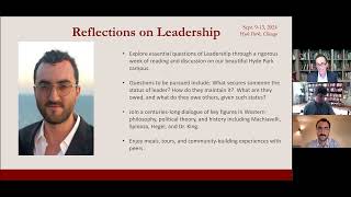 Reflections on Leadership Residential Seminar Information Session
