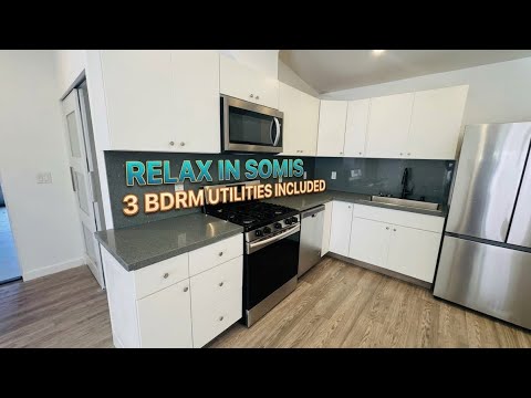 Relax in Somis 3 bedroom including utilities property video