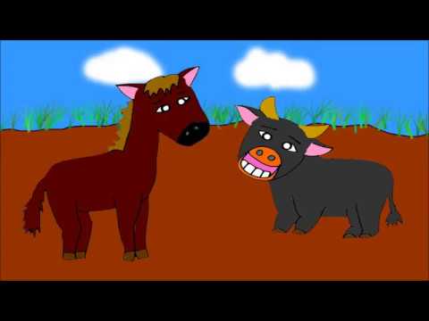 日本文化学科 A cow and A horse うしとうま (17AA049)