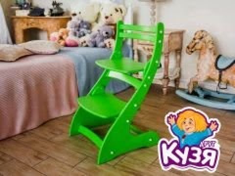 Обзор: Сборка растущего стула Павлин от МФ Кузя