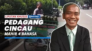 Es Cingcau dengan Penjual Unik di Jalan Raya Pajajaran Bogor, Menguasi 4 Bahasa Asing