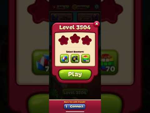 Toon Blast Level 3504 - No Boosts - 3 Stars