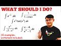 What Integration Technique Should I Use Trig Sub U Sub DI Method Partial Fractions Calculus 2