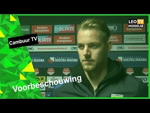 Voorbeschouwing SC Cambuur - FC Eindhoven: Kevin van Kippersluis
