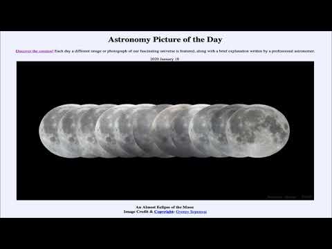 2020 January 18 - An Almost Eclipse of the Moon