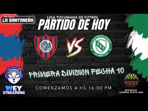 "SAN LORENZO S.A  VS  SPORTIVO TRINIDAD" - TRANSMISION EN VIVO - FM LA SANTANEÑA