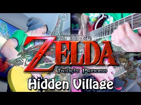 Hidden Village - Twilight Princess (Rock/Metal) Guitar Cover