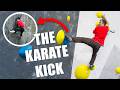 How Difficult Is The Free Solo Karate Kick