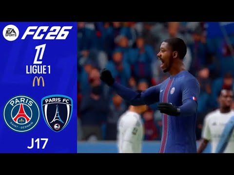 PSG - PARIS FC | LIGUE 1 | J17 - FC26