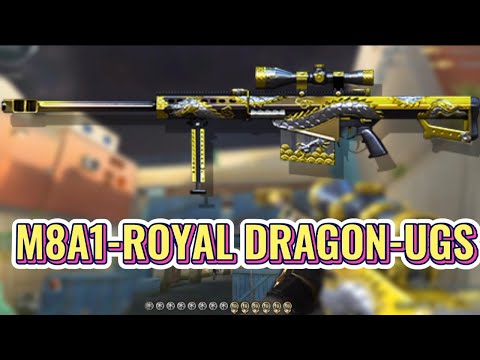Crossfire PH 3.0 | M8A1-ROYAL DRAGON-UGS | FFA NEW GREECE BARRETT SKIN