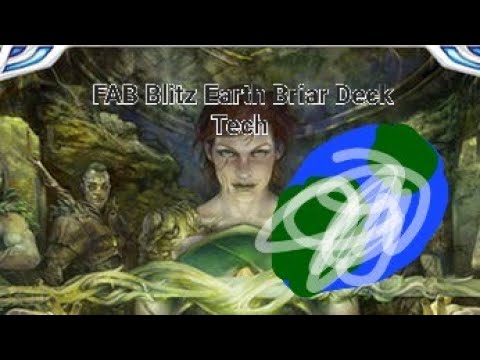 FAB Blitz Earth Briar Deck Tech