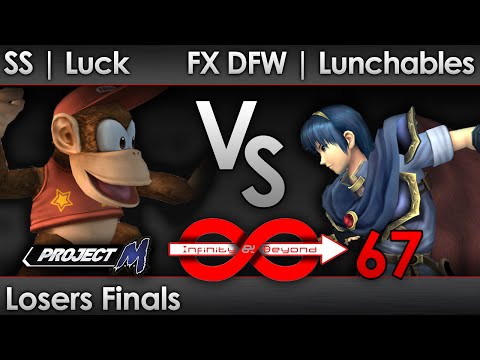 IaB! 67 PM - SS | Luck (Diddy) vs FX DFW | Lunchables (Marth, Toon Link) - Losers Finals