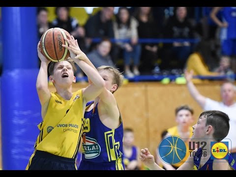 MKL U12 LIDL TOP16: Š. MARČIULIONIO KA - PLUNGĖS SRC rungtynių apžvalga