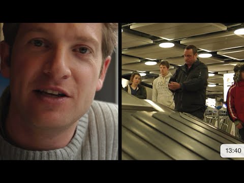 Plane vs train - race to the Alps