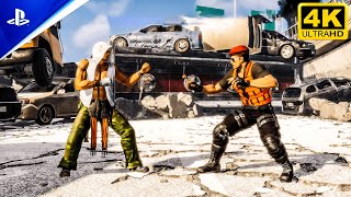 Dead or Alive 6 | Rig vs Bayman | PS4 Gameplay 4K