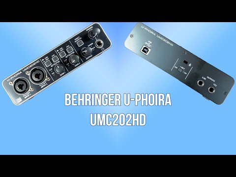 UNBOXING|REVIEW|SETUP: Behringer U-Phoria UMC202HD Audio Interface
