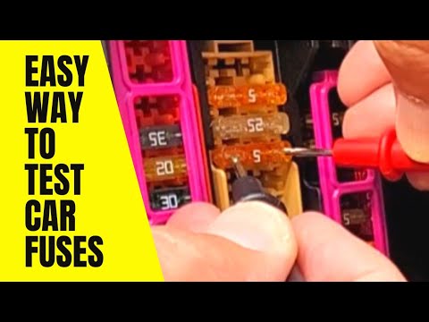 Easy Way to Test Car Fuses