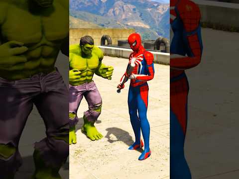 Spider-man hot temper 3 | Marvel Toys #gta #spiderman #funnyvideo #shorts #homemaranha