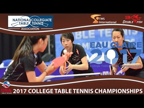 2017 TMS NCTTA -  Women's Doubles Wang/Wu vs. Wu/Fu  (Final) Highlights
