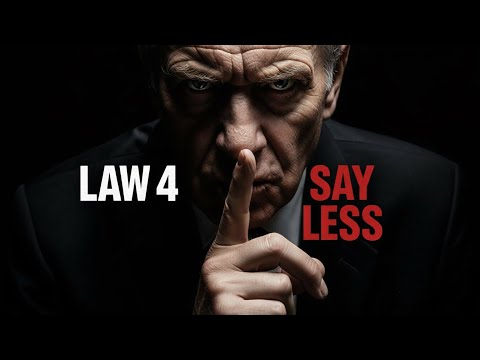 Stop Talking Immediately (Law 4)