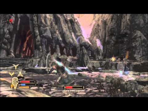the lord of the rings war in the north  Carn Dum Captain Boss Fight