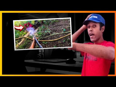 REAGINDO AO @renatogarciayoutuber ATIREI NA SEITA DO VELHO SATANICO NA FLORESTA - CAÇADORES DE LENDA