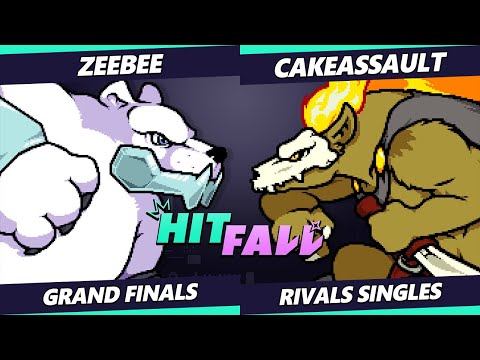 Hitfall 2023 GRAND FINALS - CakeAssault (Forsburn) Vs. ZeeBee (Etalus, Forsburn) Rivals of Aether -