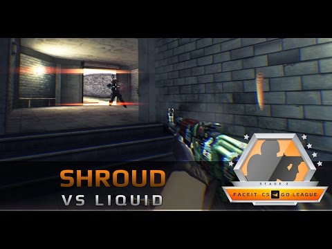 Shroud 4K vs Liquid (FACEIT League 2015 Stage 2 NA)