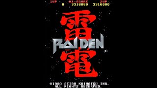Raiden (PS1) - Full Run on General (Hard) Difficulty