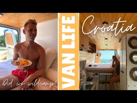 Is it Legal and Possible to Wild Camp in Croatia? VAN LIFE EUROPE ROAD TRIP / PARK4NIGHT CROATIA