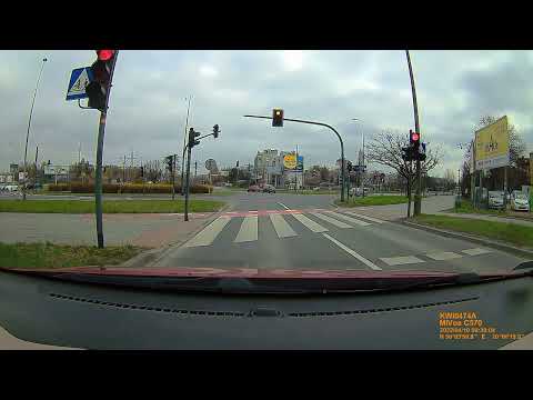 Driving Exam Route nr 1 Krakow ( trasa egzaminacyjna - Kraków Mord Nowohucka - Czyżyny )