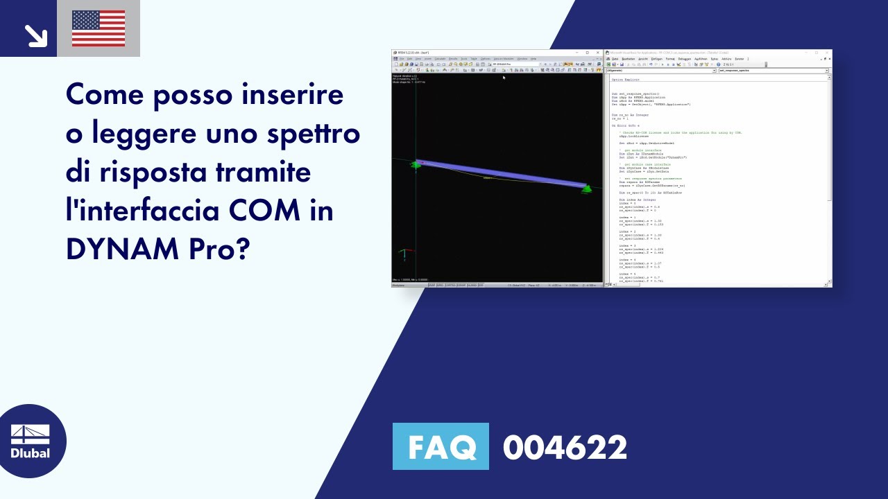 [EN] FAQ 004622 | Come posso inserire o leggere uno spettro di risposta tramite l&#39;interfaccia COM in DYNAM...