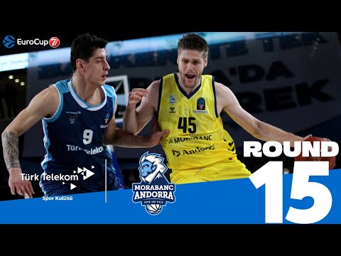 MoraBanc escapes from Ankara with victory! | Round 15, Highlights | 7DAYS EuroCup