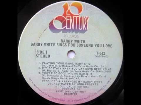 Barry White - Playing Your Game, Baby