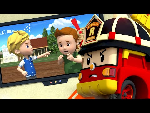 Telepon Iseng│Pelajari Tip Keselamatan Dengan│Animasi Anak-anak│Robocar POLI TV Bahasa Indonesia