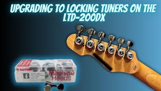 Video thumbnail for I Installed Gotoh SG381-07 MG-T Locking Tuners on My LTD-200DX and Got AMAZING Results! by KevinWinsettMusic