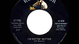 1960 HITS ARCHIVE: I’m Gettin’ Better - Jim Reeves