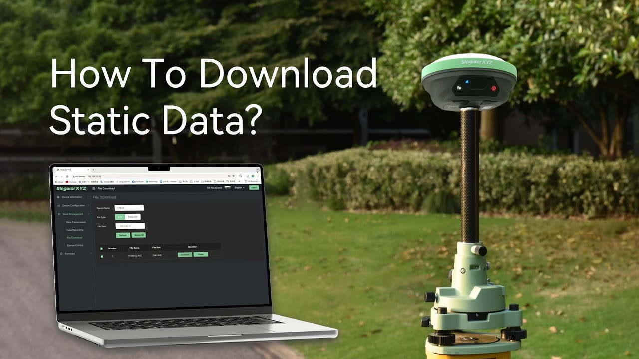 Tutorial | How To Download Static Data?