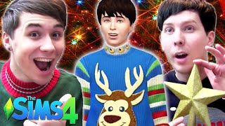 MERRY DILMAS! - Dan and Phil Play: Sims 4 #12