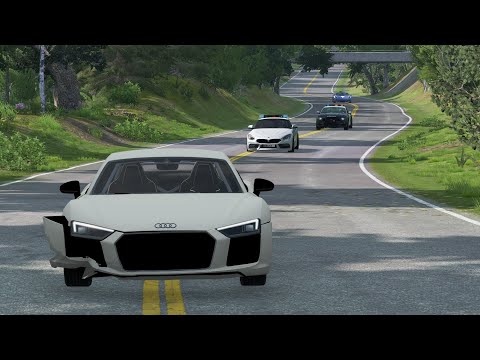Crazy Police Chase #8 | Overspeeding | Beamng.Drive Movie