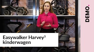 Easywalker Harvey 3 s korbičkou a sporťákem Videorecenze od holandského prodejce Babypark