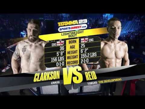 Tobias Reid vs Craig Clarkson full fight