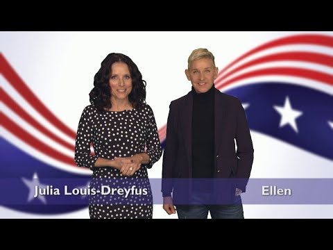茱莉亞-路易斯-德雷福斯和艾倫絕對不會競選公職。 (Julia Louis-Dreyfus and Ellen Are Definitely Not Running for Office)
