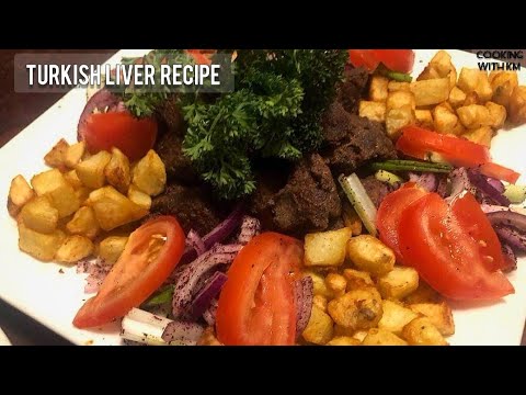 Easy & Delicious Turkish Liver recipe | Turkish food (Arnavut çigeri)